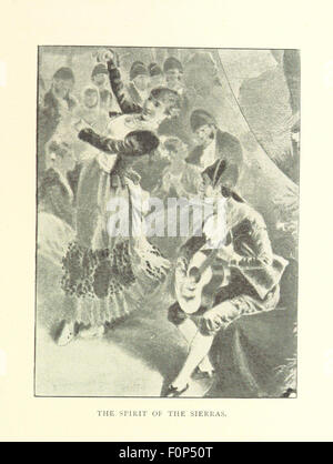 Image tirée de la page 17 de « le cœur et les chants des Sierras espagnoles », avec des illustrations et des chants inspirés par les paysages et la culture des Sierras espagnoles, mettant l'accent sur la beauté naturelle et les traditions populaires de la région. Banque D'Images