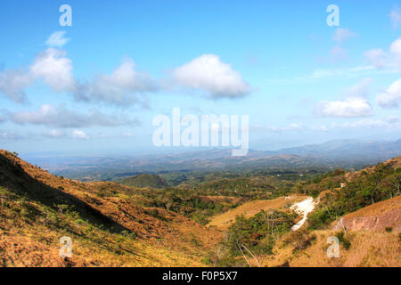 Vue panoramique de El Valle de Anton dans les montagnes du Panama Banque D'Images