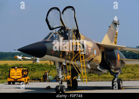 L'Armée de l'air espagnole, les avions de chasse Mirage F 1 Banque D'Images