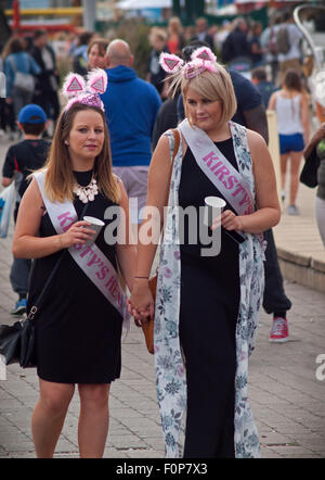 Un hen party vient à Brighton Banque D'Images