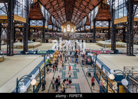 Halle, Budapest, Hongrie Banque D'Images