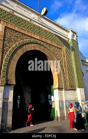 Marché Central, Casablanca, Maroc, Afrique du Nord Banque D'Images