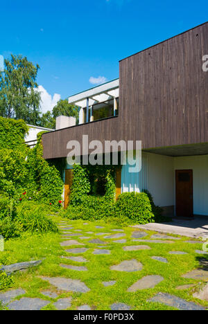 Maison d'Alvar Aalto (1936), aujourd'hui musée, conçu par Alvar Aalto, district de Munkkiniemi, Helsinki, Finlande, Europe Banque D'Images