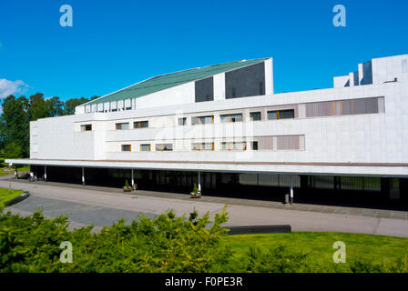 Finlandia-talo, Finlandia Hall (1971-1975), manifestations et concert hall, conçu par Alvar Aalto, Helsinki, Finlande, Europe Banque D'Images