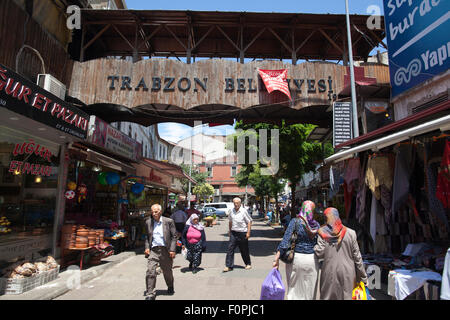 Port de la mer Noire, Trabzon Trabzon Province, la Turquie, l'Eurasie Banque D'Images