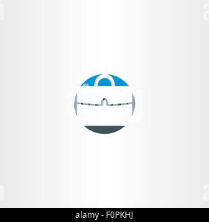 Porte-documents vecteur conception logo icône élément accessoire Illustration de Vecteur