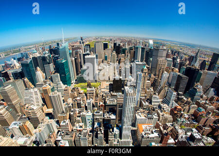 New York City Skyline Banque D'Images