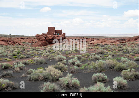 Wupatki National Monument près de Flagstaff, Arizona, USA Banque D'Images