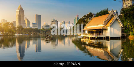 Thaïlande, Bangkok, Lumpini Park Banque D'Images