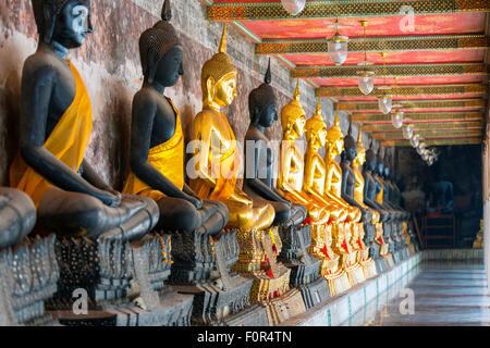 Wat Suthat datant de la première moitié du 19ème siècle, Bangkok, Thaïlande, Asie du Sud-Est, Asie Banque D'Images