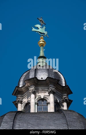 Dôme, cathédrale Saint Kilian, Würzburg, Basse Franconie, Bavière, Allemagne Banque D'Images