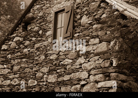 Old Mountain house photos en France , Pyrénées Banque D'Images