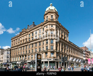 House of Fraser store à l'angle de l'Argyle Street et Buchanan Street, à Glasgow en Écosse Banque D'Images