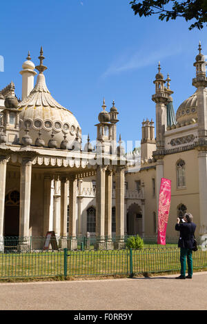Le Royal Pavilion à Brighton Banque D'Images