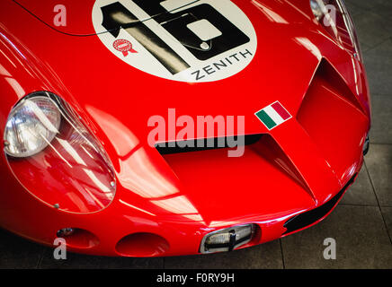 1961 Ferrari 250 SWB Breadvan Drogo' par 'front end détail tiré sur le 2015 Silverstone Classic Banque D'Images