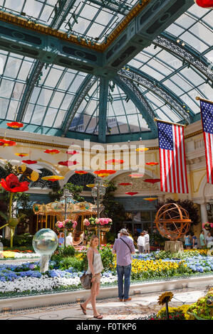 Conservatoire et Jardin botanique du Bellagio, Las Vegas Banque D'Images