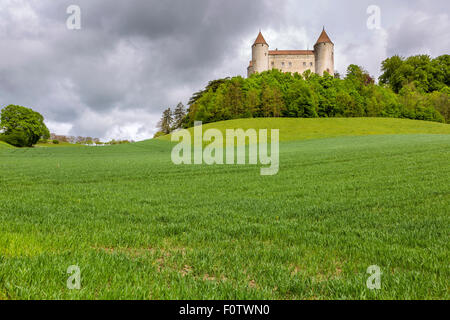 Château de champvent, Canton de Vaud, Suisse, Europe. Banque D'Images