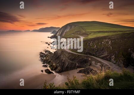 Coummenole beach, comté de Kerry, Irlande Banque D'Images