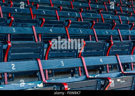 Stade des Boston Red Sox Fenway Park situé dans la région de Kenmore Square à Boston, Massachusetts. Banque D'Images