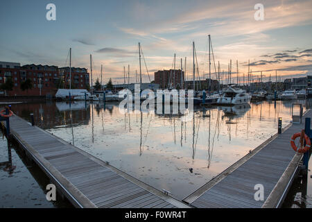 Marina de Hull Banque D'Images