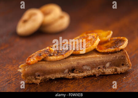 Tarte aux figues Banque D'Images