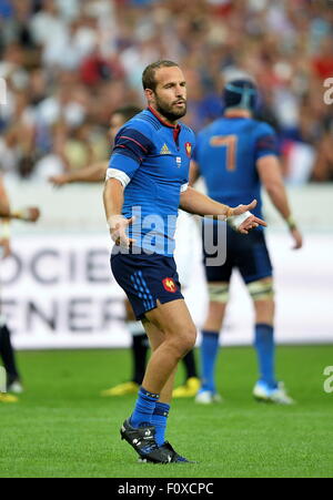 Stade de France, Paris, France. Août 22, 2015. International Rugby match amical entre la France et l'Angleterre. Frédéric Michalak (fra) : Action de Crédit Plus Sport/Alamy Live News Banque D'Images