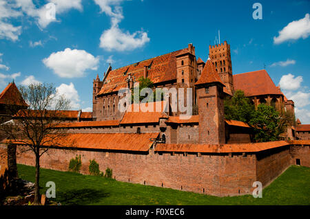 Château de Malbork - Pologne Banque D'Images