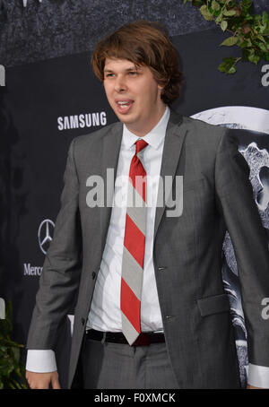 LOS ANGELES, CA - le 10 juin 2015 : Lili22 Cardarople lors de la première mondiale de 'Jurassic World' au Kodak Theater, Hollywood. Banque D'Images