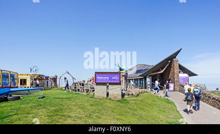 La Scottish Seabird Centre dans le port de North Berwick East Lothian en Écosse Banque D'Images