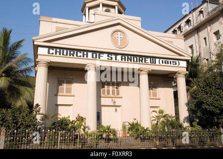 L'image de l'église St Andrew a été prise à Mumbai, Inde Banque D'Images