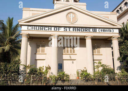 L'image de l'église St Andrew a été prise à Mumbai, Inde Banque D'Images