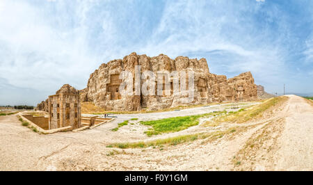 Naqsh-e Rustam Panorama Banque D'Images