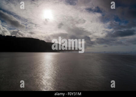 Broad Oak Beach, Perrenporth, Cornwall, South West, Royaume-Uni Banque D'Images