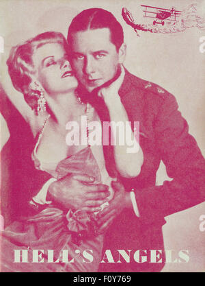 Hell's Angels (1930) - 04 - l'affiche de film Banque D'Images