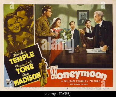 Lune de miel (1947) - 06 - l'affiche de film Banque D'Images