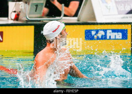 Chad le clos - 50m papillon - 15.08.2015 - Etape de Coupe du Monde Natation - Chartres 2015.Photo : Johnny Fidelin/Icon Sport Banque D'Images