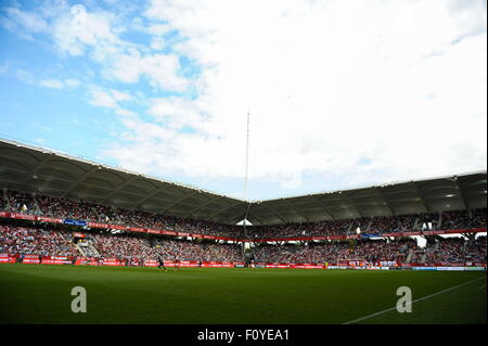 Illustration Stade Delaune - 16.08.2015 - Reims/Marseille - 2eme journée de Ligue 1.Photo : André Ferreira/Icon Sport Banque D'Images