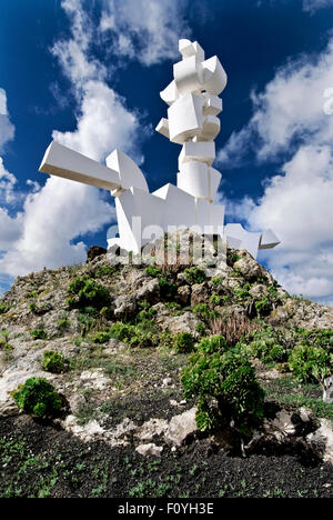 Monumento al Campesino La Geria Playa Blanca Lanzarote Canaries Espagne Banque D'Images