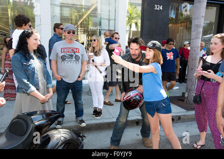 Keanu Reeves au Rodeo Drive Concours d el gance Beverly Hills