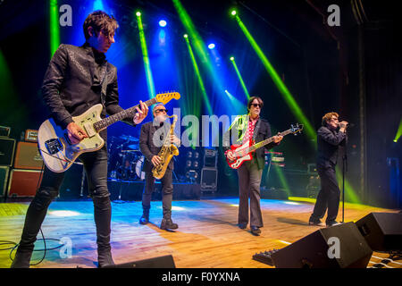 Royal Oak, Michigan, USA. Août 22, 2015. PSYCHEDELIC FURS effectuer sur leur tournée 2015 au théâtre musical de Royal Oak à Royal Oak, MI le 22 août 2015 © Marc Nader/ZUMA/Alamy Fil Live News Banque D'Images