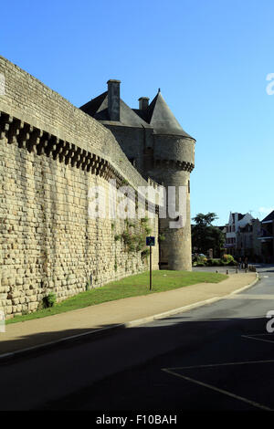 Porte de Saint-Michel du Boulevard de Dinkesbuhl, Guerande, Loire-Atlantique, France Banque D'Images