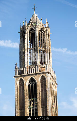 Xive siècle célèbre Dom tour de l'église dans la ville d'Utrecht, Pays-Bas Banque D'Images