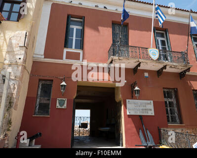 Musée Maritime, Chania, Crète, Grèce. Banque D'Images