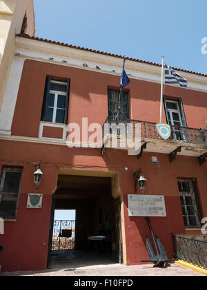 Musée Maritime, Chania, Crète, Grèce. Banque D'Images