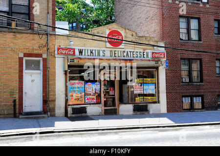 Delicatessen Yonkers, New York Banque D'Images