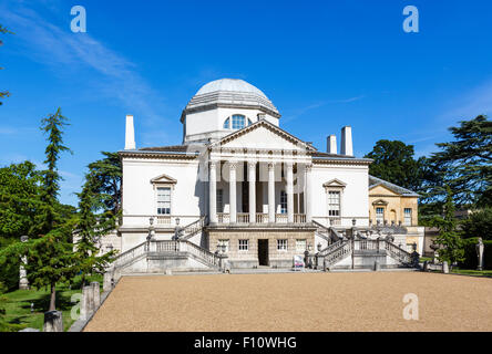 Chiswick House, un des premiers 18thC villa palladienne à Chiswick, Londres, Angleterre, Royaume-Uni Banque D'Images