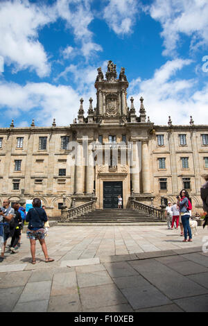 Monastère de San Martiño Pinario Banque D'Images