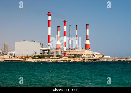 Dhekelia power station de Chypre. Banque D'Images