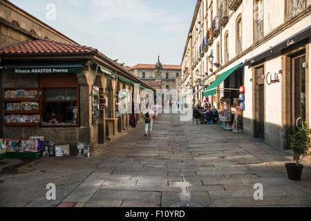 Santiago's food market Banque D'Images