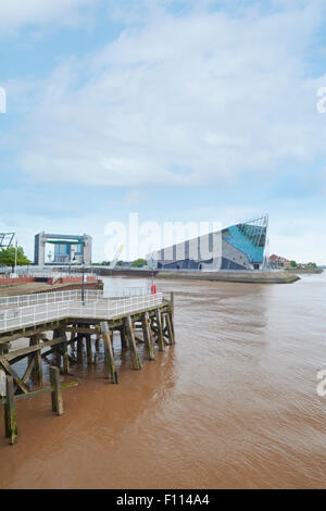 L'Aquarium profond sur les rives de la Humber - Hull, England, UK Banque D'Images